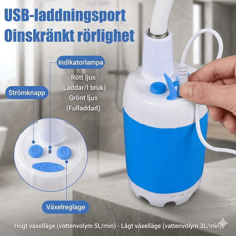 Tragbare Dusche