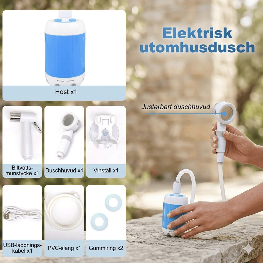 Tragbare Dusche