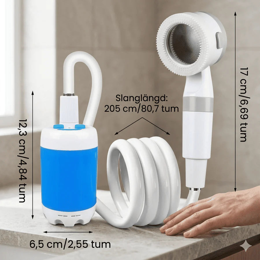 Tragbare Dusche
