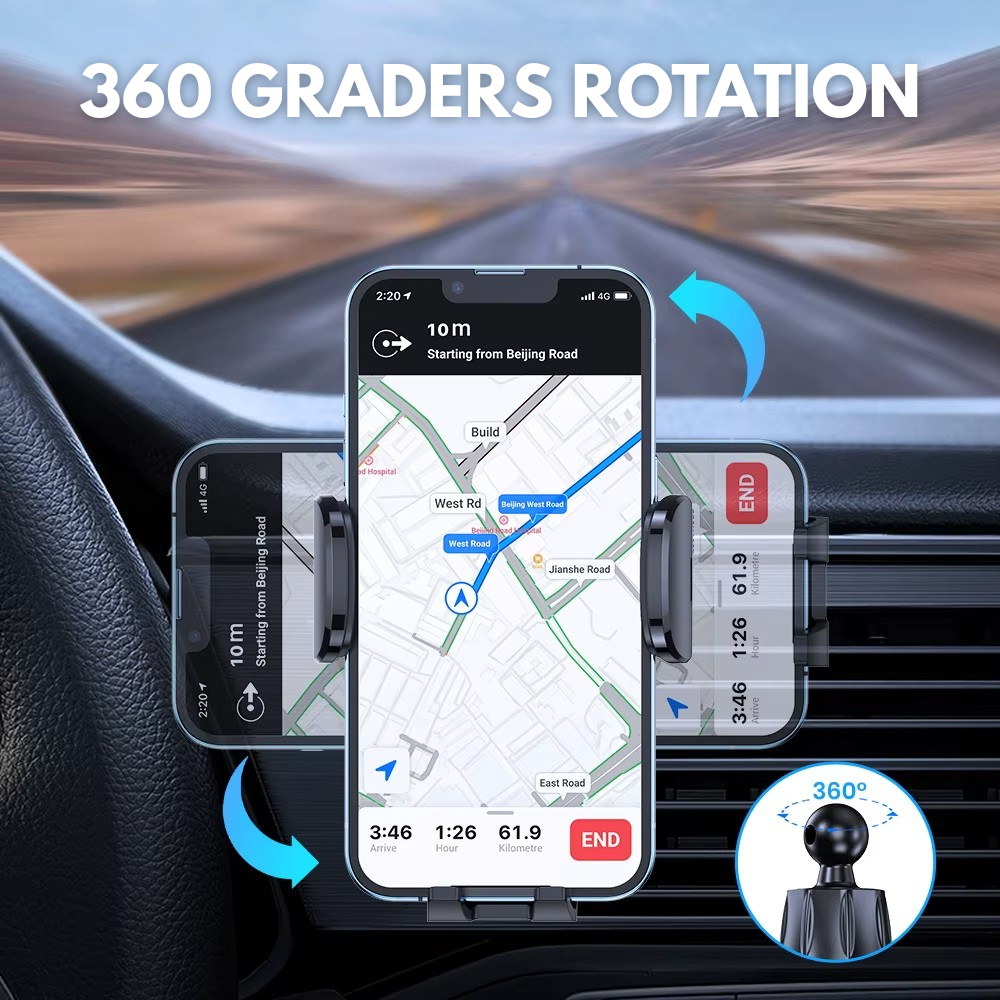 Handyhalterung fürs Auto – universell